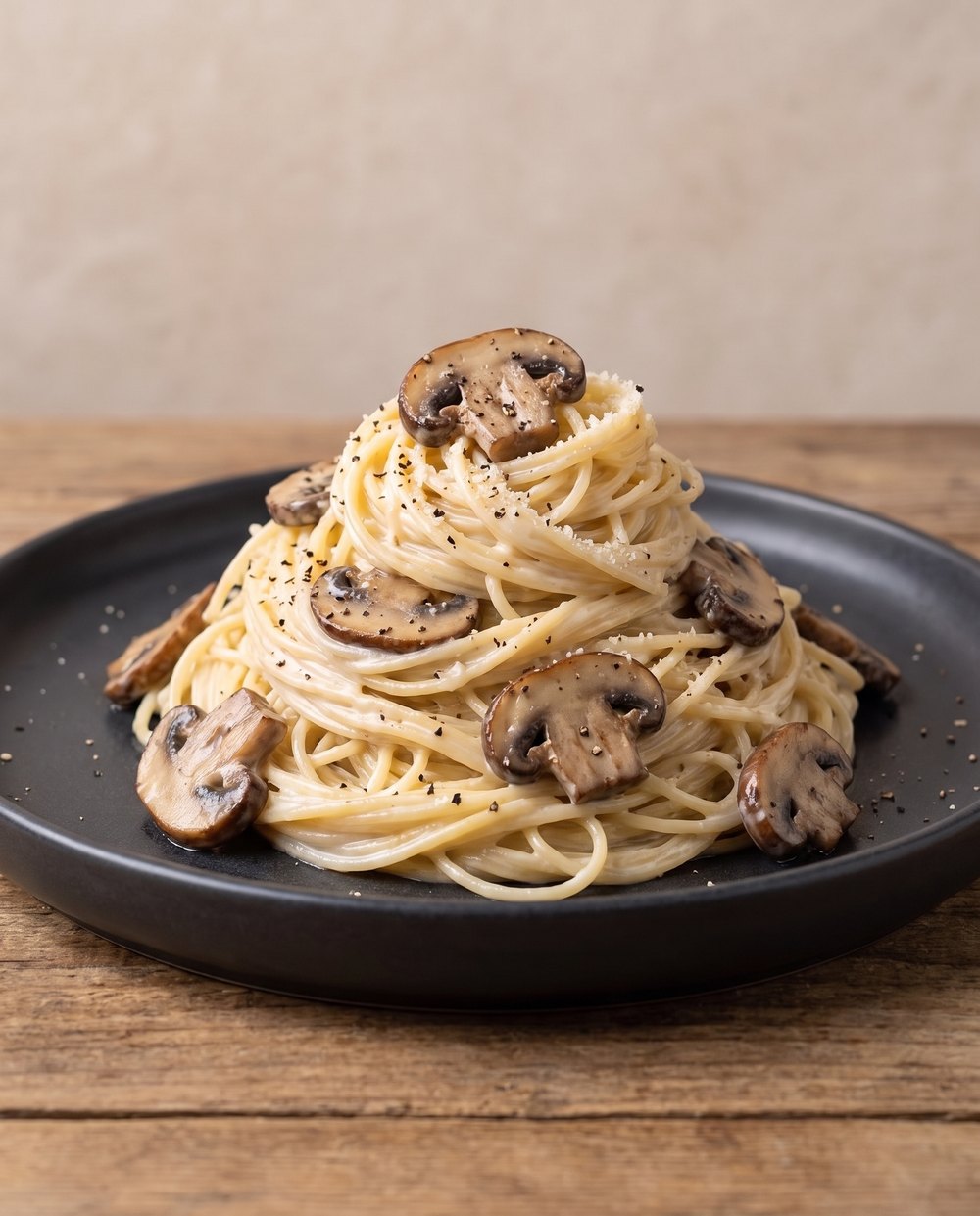 Creamy Mushroom Carbonara