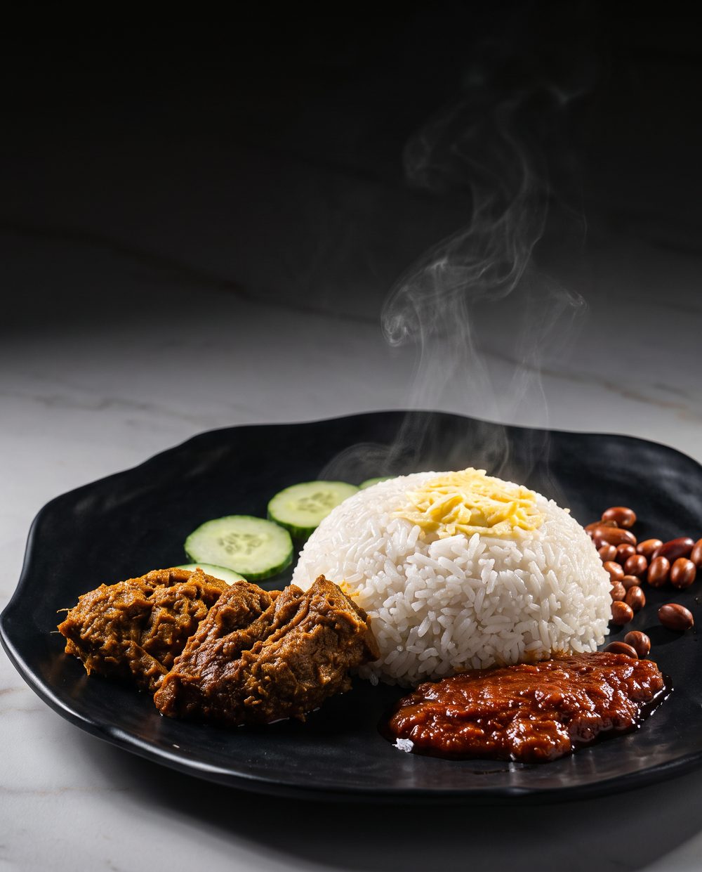 Nasi Lemak Rendang