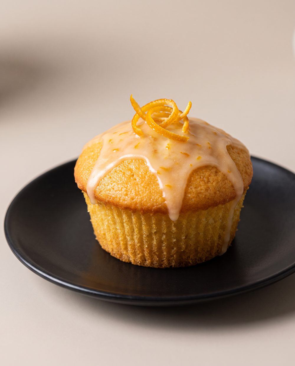 Orange Butter Cupcake